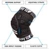 N?A HK Army CTX Knee Pads - Black/Blue (X-Small) view 4
