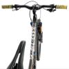 All Mountain Style AMSFG2BLWH Honeycomb High Impact Frame Guard Extra - Protects Your Bike from Scratches and dings, Bear/White view 3