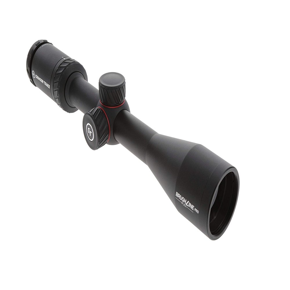 Crimson Trace Brushline Pro 3-9x40mm Riflescope with SFP, Plex Reticle, Lightweight Solid Construction, Scope Caps and Lens Cloth for Hunting, Shooting and Outdoor