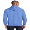 Gildan Men's Heavy Blend Fleece Hooded Sweatshirt G18500 (Large, Carolina Blue) view 2