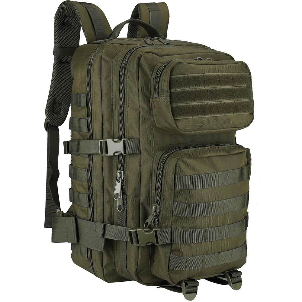 ProCase Tactical Backpack Bag 40L Large 3 Day Military Army Outdoor Assault Pack Rucksacks Carry Bag Backpacks -Green