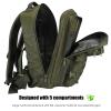 ProCase Tactical Backpack Bag 40L Large 3 Day Military Army Outdoor Assault Pack Rucksacks Carry Bag Backpacks -Green view 4