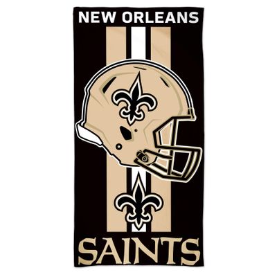 NFL New Orleans Saints NFL New Orleans Saints Fiber Beach Towel 9lb 30" x 60", Multi Color, na