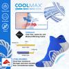 Hylaea Unisex No Show Athletic Running Socks Cushion Compression Low Cut Sports Socks for Gym Workout Tennis Walking Hiking Golf Cushion Tab X-Large view 2