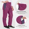 Little Donkey Andy Womens Winter Hiking Ski Snowboarding Pants Purple XXL view 4