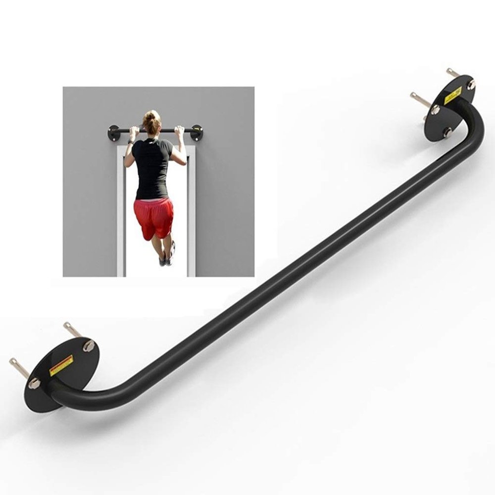 Pull Up Bars Hua Fitness Wall-Mounted Horizontal Bar, Household Indoor and Outdoor Aerobic Strength Training Equipment, Safe Load 300kg, 2 Sizes (Size : 100cm)