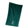 101 BEACH Personalized Cotton Bowling Towel with Embroidered Name with Clip (Hunter Green - Embroidered Name) view 1