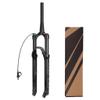 VXXV MTB Bike Front Air Suspension Fork 26 27.5 29 Inch Alloy Downhill Cycling Damping Adjustment Travel 120mm FKA004 (Color : Tapered Remote Lockout, Size : 29 inch) view 1