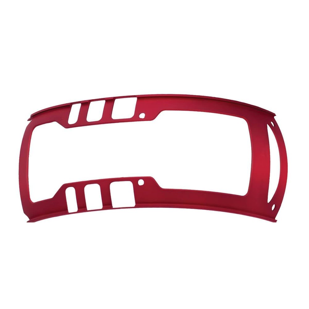 One K CCS Vent Stripe Rail L Burgundy Matte