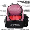 Axiom Discs Shuttle Disc Golf Backpack Bag (Heather Red) view 2