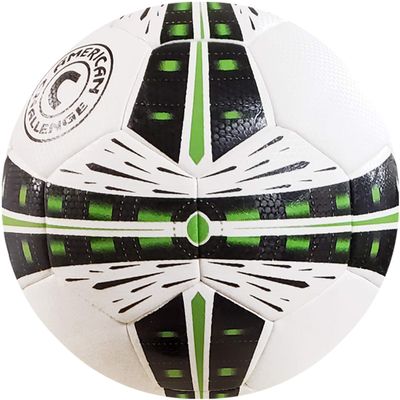 American Challenge Fusion Soccer Ball (White/Black - Lime, 3)