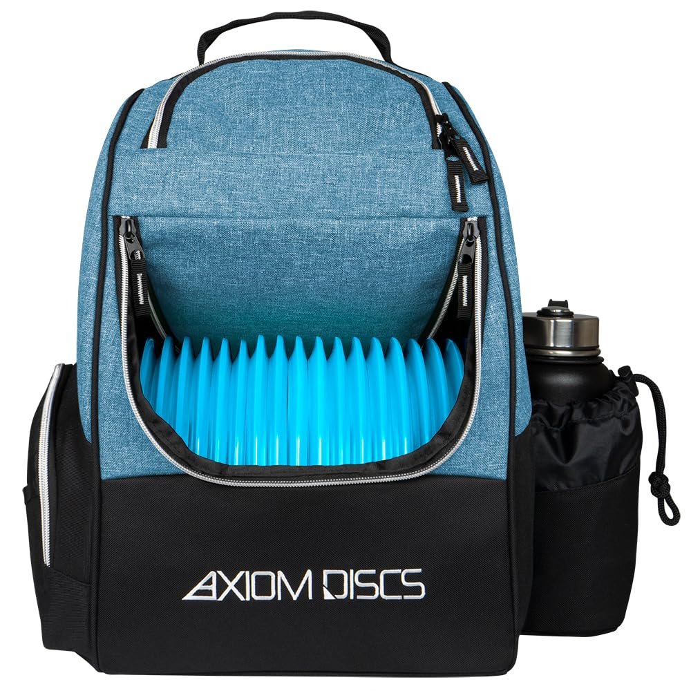 Axiom Discs Shuttle Disc Golf Backpack Bag (Heather Teal)