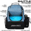 Axiom Discs Shuttle Disc Golf Backpack Bag (Heather Teal) view 2