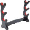 CNLQ Velvet Padded Sword Stand Felt Protect Display Holder Samurai Sword Katana Wakizashi Tanto Holder view 1