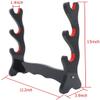 CNLQ Velvet Padded Sword Stand Felt Protect Display Holder Samurai Sword Katana Wakizashi Tanto Holder view 3