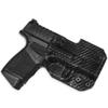 OWB Concealment IDPA - Outside The Waistband Holster - fits Springfield Hellcat (Carbon Fiber, Left) view 1
