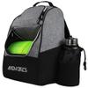 Axiom Discs Shuttle Disc Golf Backpack Bag (Heather Gray) view 4