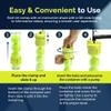 BALL RESCUER: Tennis Ball Pressurizer Maintenance Kit - Converts Compatible Tennis Container to a 30 psi Pressurizer & Extends Ball Life (Container & Pump not Included) view 4