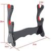 CNLQ Velvet Padded Sword Stand Felt Protect Display Holder Samurai Sword Katana Wakizashi Tanto Holder view 2