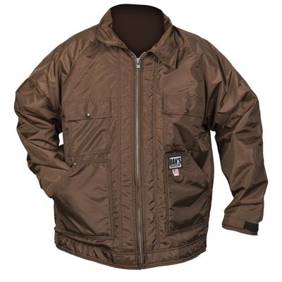DAN'S Hunting Gear, LLC Sportsman Choice Flannel Briar Proof Jacket, Made in U.S.A. (Small)