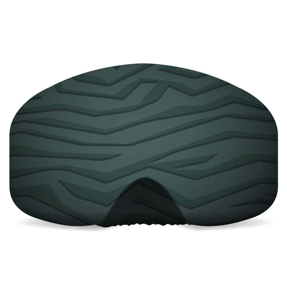 BLACKSTRAP Goggle Cover, Easy On, Easy Off Goggle Lens Protection, One Size Fits Most Goggles, 100% Upcycled Fabric, Zig Zag