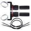 SING F LTD Bicycle Twist Shifter Repair Kit, with Grips Cables for MTB Road Bike Cycle Universal - 3x6 (18) Speed view 1