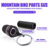 SING F LTD Bicycle Twist Shifter Repair Kit, with Grips Cables for MTB Road Bike Cycle Universal - 3x6 (18) Speed view 2