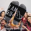 LEVLO 40th 50th 60th Birthday Gift for Women or Men Funny Birthday Socks Best Friend Gift for Him or Her (2 Pairs/Set-Ankle-59+-1) view 4