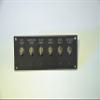6 Toggle Switch Panel with Led Indicator view 1