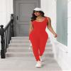 OVIGILY Womens Spandex Tank Unitard Dance Bodysuits Workout Jumpsuit view 4