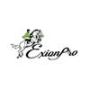 Exion Designer Stitched Padded Cushioned Horse Halter- Silver Hardware | Adjustable Chin and Throat Snap Halter | Replaceable Crownpiece Halter | Quick Release | Black, Havana Brown | Over, Full view 3