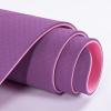 Yoga Mat Non Slip, Pilates Fitness Mats, Eco Friendly, Anti-Tear Yoga Mats for Women, 1/4" Exercise Mats for Home Workout with Carrying Sling Orchid & Pink view 4