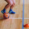 Senda Belem Training Futsal Ball, Fair Trade Certified, Orange/Blue/Grey/Black, Size 2 (Ages 7 & Under) view 4