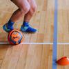 Senda Belem Training Futsal Ball, Fair Trade Certified, Orange/Blue/Grey/Black, Size 4 (Ages 13 & Up) view 4