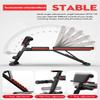 Zoogamo Multi-Use Full Body Training Sit Up Stretch Adjustable Weight Gym Bench Dumbbell Bench For Home Workout Fitness view 2