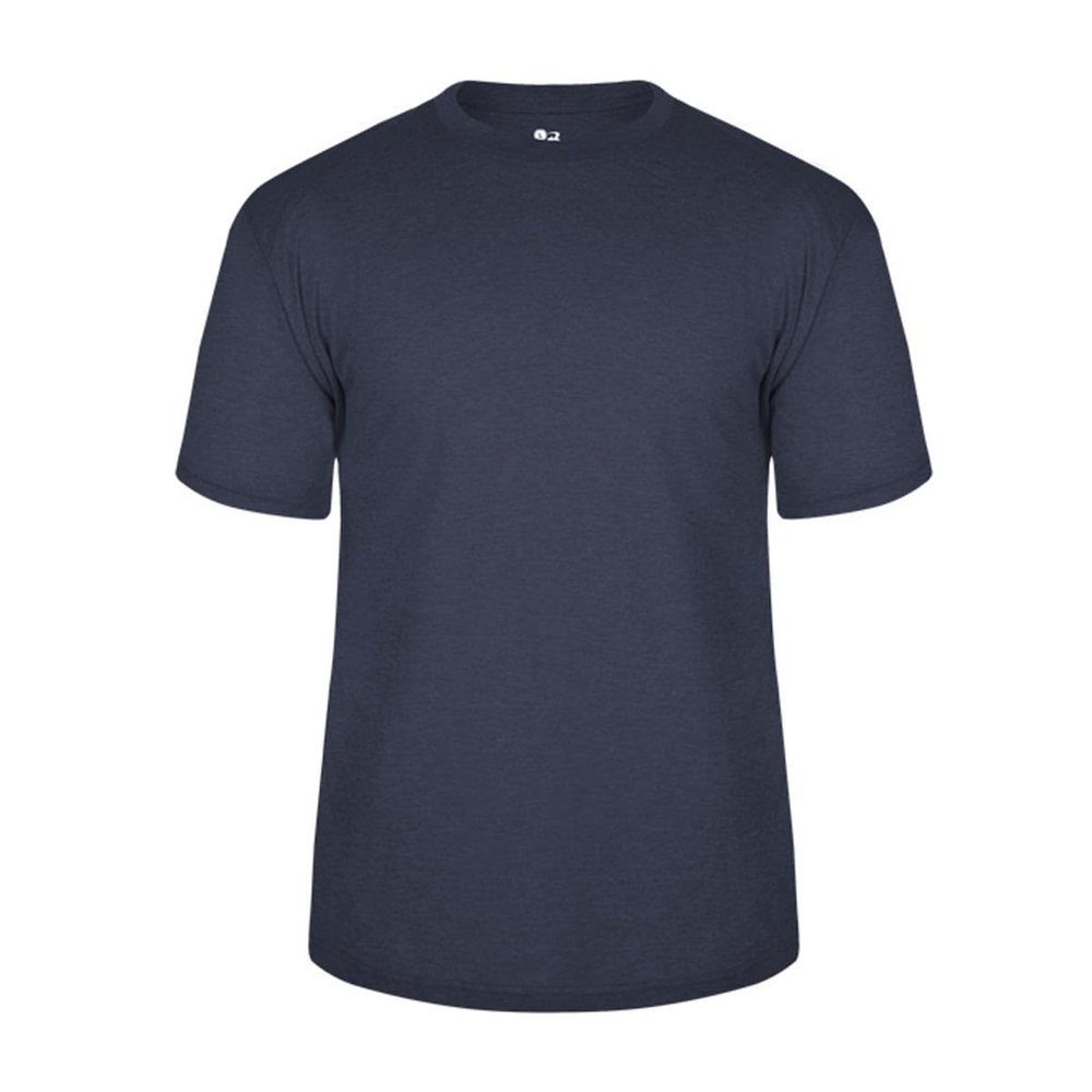 Badger Sports Tri-Blend Youth Tee - L - NY