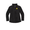 J2 Sport U of M University of Michigan Wolverines NCAA Ladies Sherpa Fleece 1/4 Zip Jacket, Womens Coat view 1