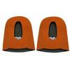 Synergy Neoprene Cycling Toe Covers Set (Orange, S/M) view 3