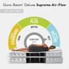 Intex 64489ED Dura Beam Supreme Air Flow Inflatable Velvetaire Soft Airbed Mattress w/Built in Pump & Portable Storage Case, Queen view 2