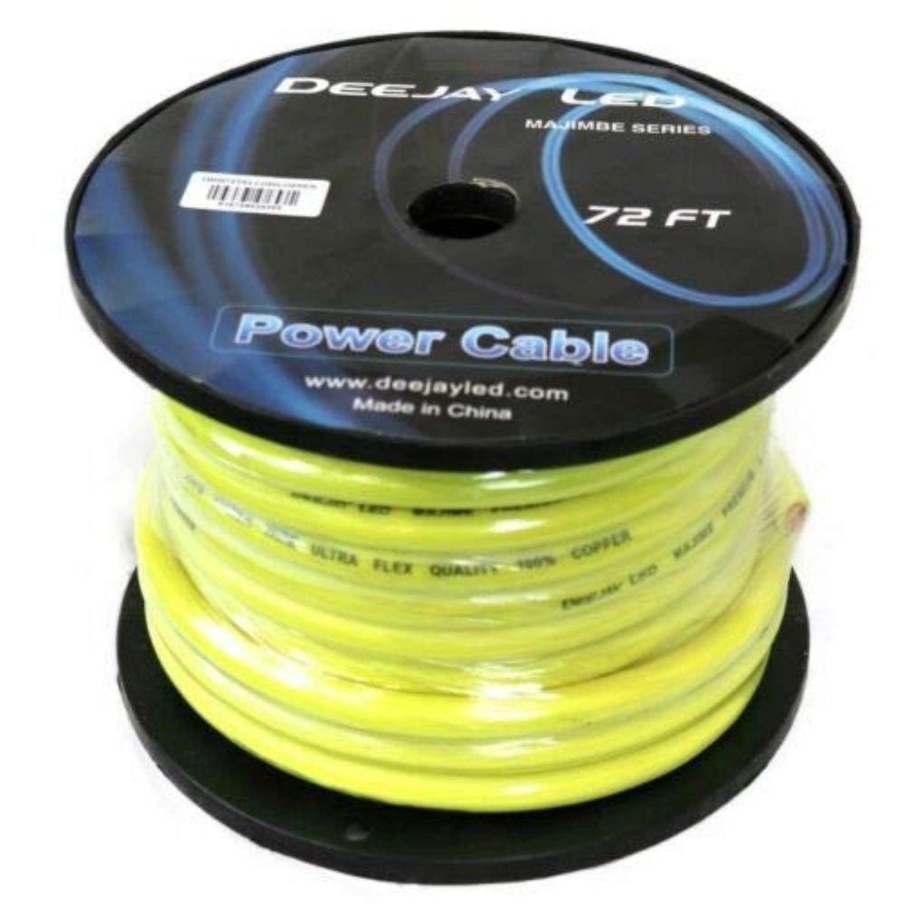 2 Gauge 72 FT 100% Copper Power Cable Us
