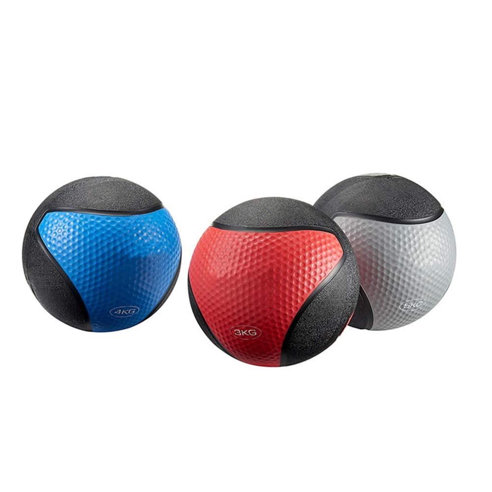 Medicine Balls AGYH, Rubber Ball, Gravity Ball, Fitness Training Balance Training Color Bouncy Ball, 10 Kinds of Weights are Optional (Size : 1kg/2.2lb)