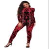 Honeystore Women's Skeleton Bodysuit Halloween Costume Bodycon Catsuit Jumpsuit BAX-123 S