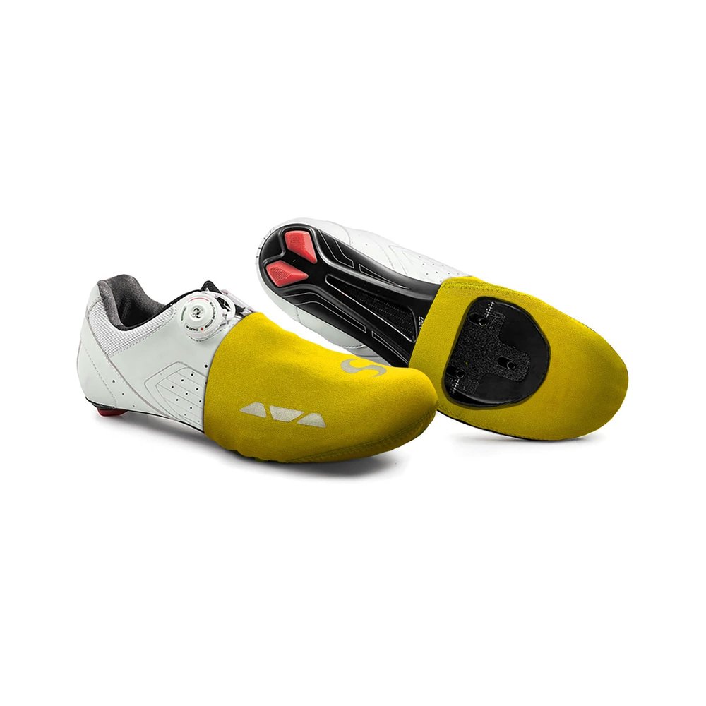 Synergy Neoprene Cycling Toe Covers Set (Yellow, L/XL)