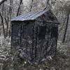 BACKYARD EXPRESSIONS PATIO HOME GARDEN Deluxe Steel Frame True Timber Camo 3 or 4 Person Hunting Ground Blind - (8) Shoot Through Mesh Windows and Anchoring System Included view 2