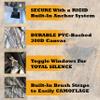 BACKYARD EXPRESSIONS PATIO HOME GARDEN Deluxe Steel Frame True Timber Camo 3 or 4 Person Hunting Ground Blind - (8) Shoot Through Mesh Windows and Anchoring System Included view 3