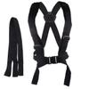 Sled Harness Tire Pulling Harness Fitness Workout Physical Training Resistance Rope Shoulder Strap for Running Sprinting (Black) view 1