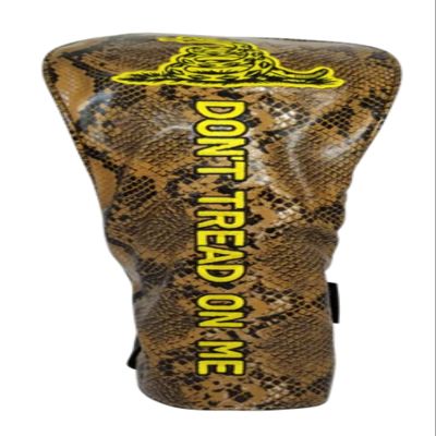 ReadyGOLF Don't Tread On Me Embroidered Snakeskin Driver Headcover