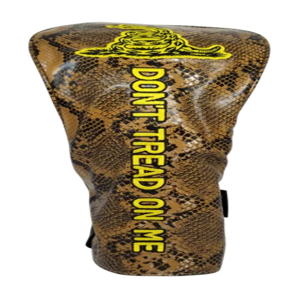 ReadyGOLF Don't Tread On Me Embroidered Snakeskin Driver Headcover