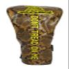 ReadyGOLF Don't Tread On Me Embroidered Snakeskin Driver Headcover view 2