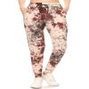 Leggings Depot Women's Relaxed fit Jogger Pants - Track Cuff Sweatpants with Pockets-Q547, 1X, Made in Mars view 2
